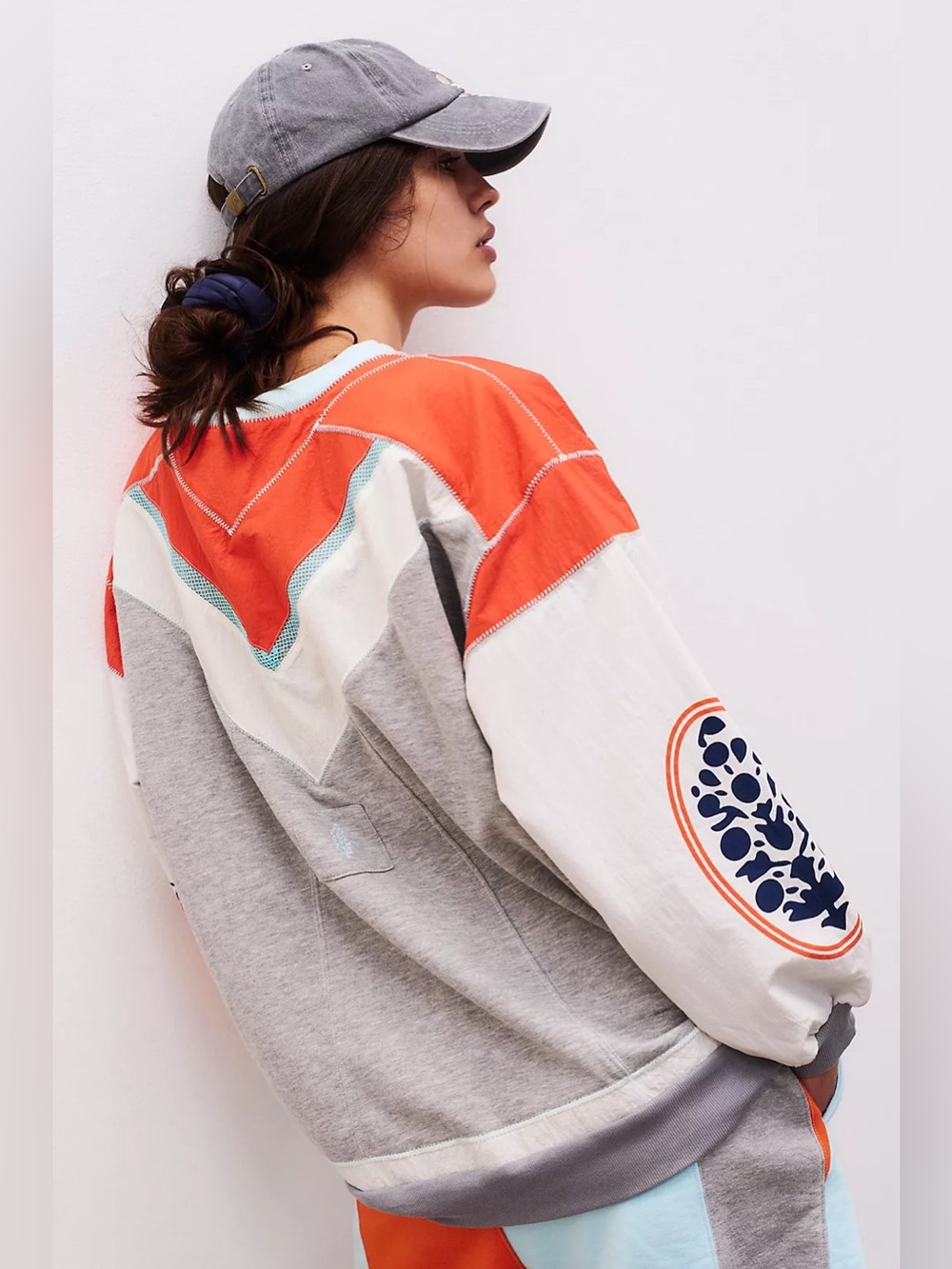 Free People Piece Of Me Pullover Size Small Oversized NWOT - Picture 3 of 8